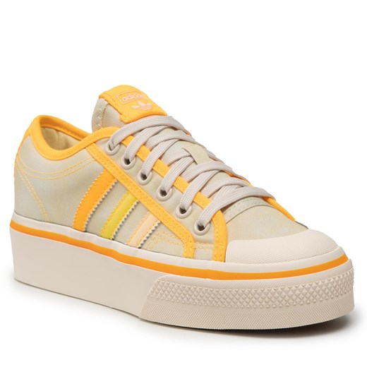 Buty adidas Nizza Platform W GX4607 Almyel/Orgtin/Wonwhi 41.13 eobuwie.pl