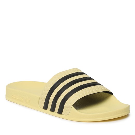 Klapki adidas Adilette Slides HP6510 Żółty 46 promocyjna cena eobuwie.pl