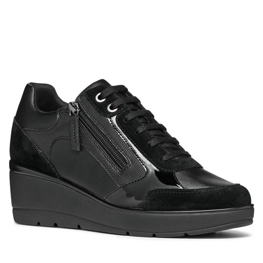 Sneakersy Geox D Ilde D36RAC 05422 C9999 Black Geox 40 eobuwie.pl