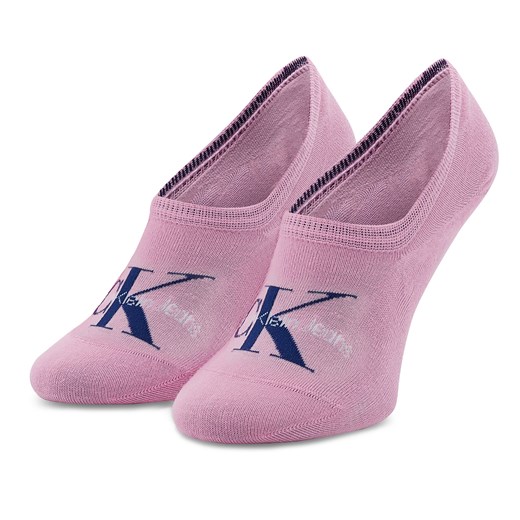Skarpety stopki damskie Calvin Klein Jeans 70121875 Pink 04 ze sklepu eobuwie.pl w kategorii Skarpetki damskie - zdjęcie 166809651