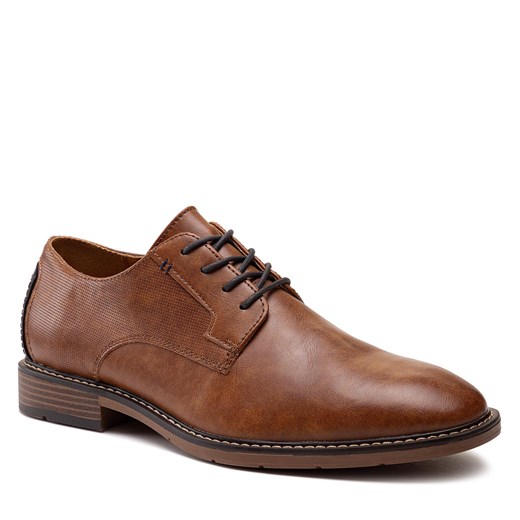 Półbuty Lanetti 120AM1888-1 Brown Lanetti 42 eobuwie.pl