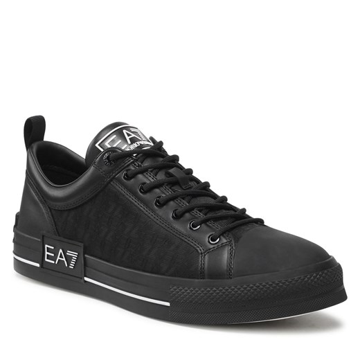 Trampki EA7 Emporio Armani X8X135 XK294 S387 Triple Black/Wht Eb 43.13 eobuwie.pl