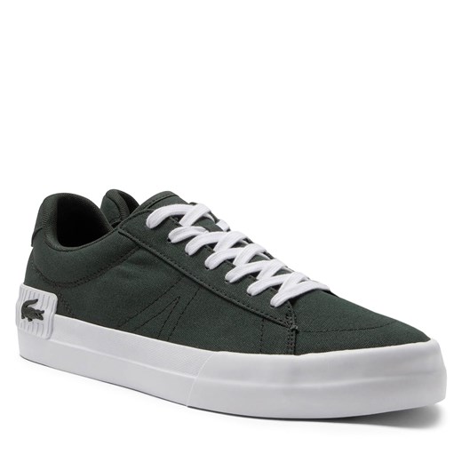 Sneakersy Lacoste L004 746CMA0017 Grn/Wht 1R7 Lacoste 42 wyprzedaż eobuwie.pl