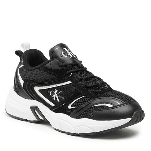 Sneakersy Calvin Klein Jeans Retro Tennis Su-Mesh wN YW0YW00891 Ogm 39 okazyjna cena eobuwie.pl