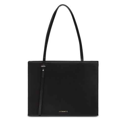 Torebka Calvin Klein Ck Square Shoulder Bag Md K60K611369 Ck Black BEH ze sklepu eobuwie.pl w kategorii Torby Shopper bag - zdjęcie 166811504
