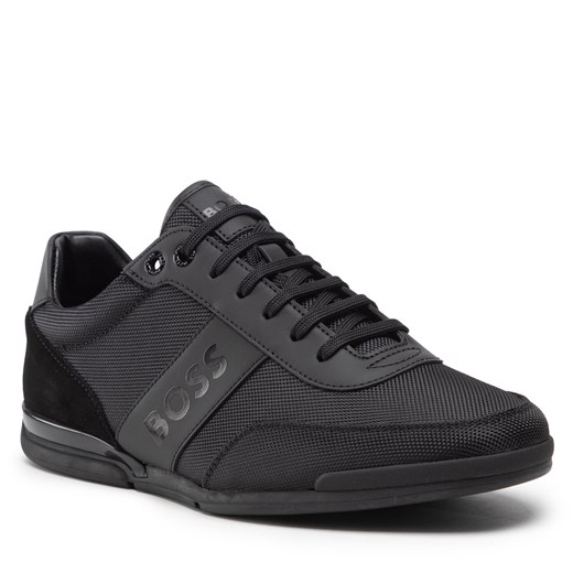 Sneakersy Boss Saturn Lowp 50470364 10240011 01 Black 001 40 eobuwie.pl