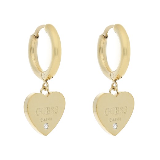 Kolczyki Guess Huggie Me JUBE03 145JW YG Guess one size eobuwie.pl