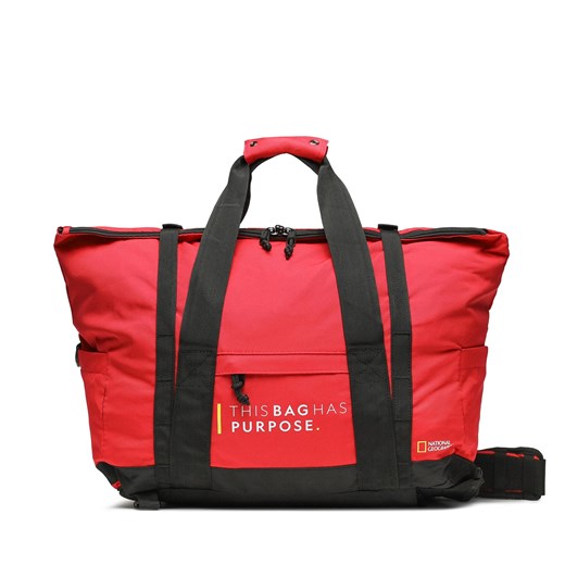 Torba National Geographic Packable Duffel Backpack Small N10440.35 Red 35 ze sklepu eobuwie.pl w kategorii Torby podróżne - zdjęcie 166813193