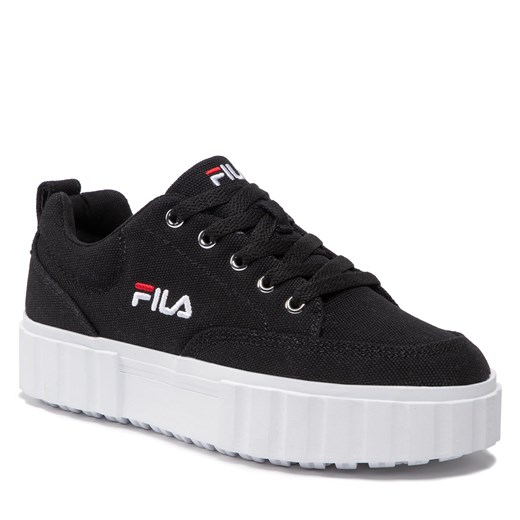 Sneakersy Fila Sandblast C Wmn FFW0062.80010 Black ze sklepu eobuwie.pl w kategorii Trampki damskie - zdjęcie 166813594