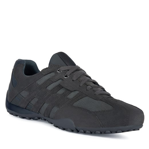 Sneakersy Geox Uomo Snake U4207K 022EK C1E4M Graphite/Dk Blue Geox 42 eobuwie.pl
