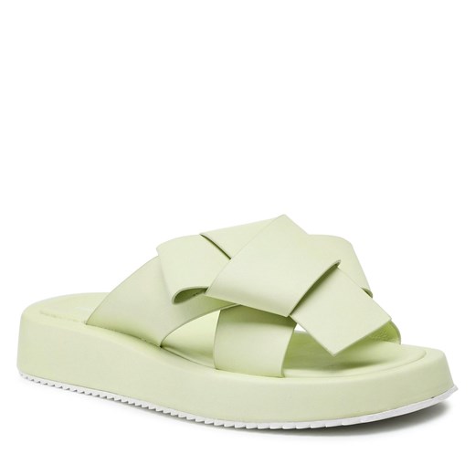 Klapki Keddo 827171/08-02E Lt Green Keddo 39 eobuwie.pl