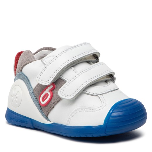 Sneakersy Biomecanics 222155-B Blanco 18 eobuwie.pl