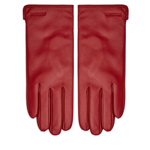 Rękawiczki Damskie WITTCHEN 44-6A-003 Czerwony2 M okazyjna cena eobuwie.pl