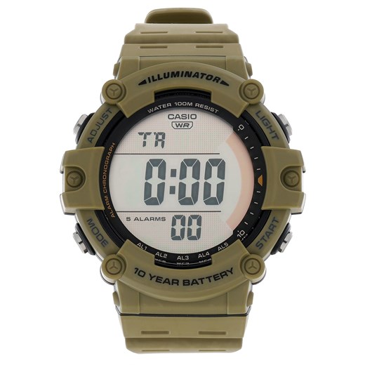 Zegarek Casio AE-1500WH-5AVEF Green/Green ze sklepu eobuwie.pl w kategorii Zegarki - zdjęcie 166816791