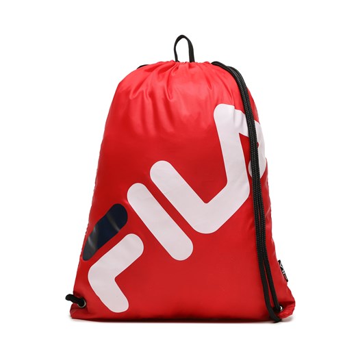Worek Fila Bogra Sport Drawstring Backpack FBU0013 Czerwony ze sklepu eobuwie.pl w kategorii Plecaki - zdjęcie 166817900