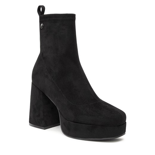 Botki Refresh 171352 Black Refresh 37 okazja eobuwie.pl