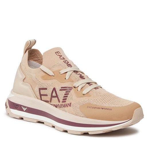 Sneakersy EA7 Emporio Armani X8X113 XK269 S866 Pink Tint+Wild Ginge 40 promocyjna cena eobuwie.pl