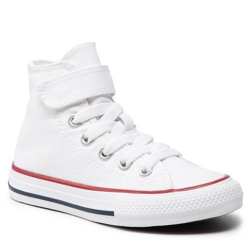 Trampki Converse Ctas 1V Hi 372884C White/White/Natural Converse 34 eobuwie.pl