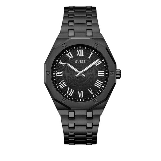 Zegarek Guess Asset GW0575G3 Czarny ze sklepu eobuwie.pl w kategorii Zegarki - zdjęcie 166820214