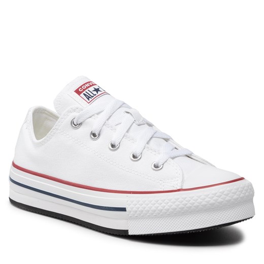 Trampki Converse Ctas Eva Lift Ox 272858C White/Garnet/Navy Converse 37.5 eobuwie.pl