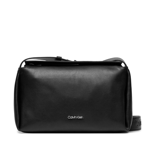 Torebka Calvin Klein Gracie Mini Crossbody K60K611346 Czarny ze sklepu eobuwie.pl w kategorii Listonoszki - zdjęcie 166824162