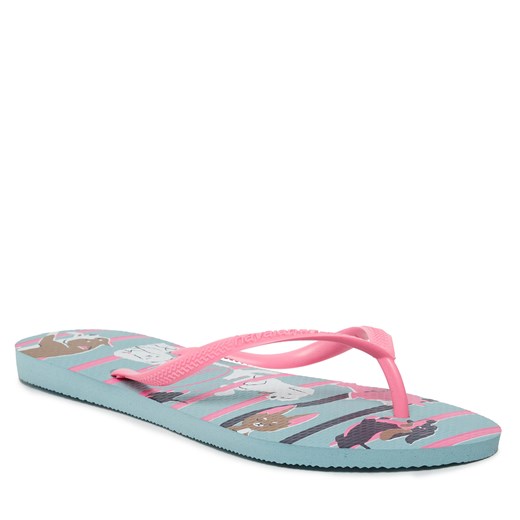Japonki Havaianas 41325672404 Kolorowy Havaianas 40 okazja eobuwie.pl