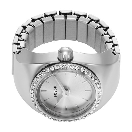 Zegarek Fossil Watch Ring ES5321 Silver/Silver Fossil one size eobuwie.pl