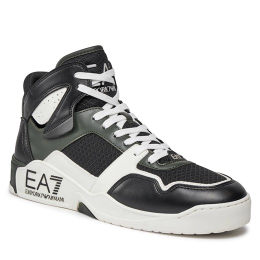 Sneakersy EA7 Emporio Armani X8Z039 XK331 S900 Duff Bag+Black+White 44 promocja eobuwie.pl