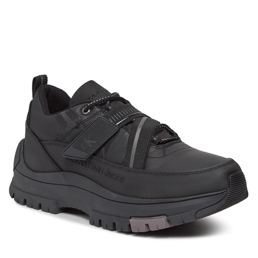 Sneakersy Calvin Klein Jeans Hiking Lace Up Low Band YM0YM00799 Black/Stormfront 42 okazja eobuwie.pl