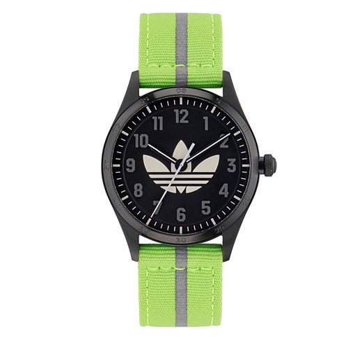 Zegarek adidas Originals Code Four Watch AOSY23040 Black ze sklepu eobuwie.pl w kategorii Zegarki - zdjęcie 166828741