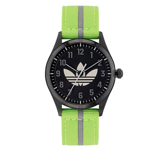 Zegarek adidas Originals Code Four Watch AOSY23040 Black one size eobuwie.pl