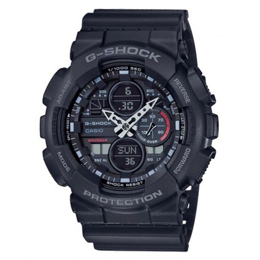 Zegarek G-Shock GA-140-1A1ER Black/Black ze sklepu eobuwie.pl w kategorii Zegarki - zdjęcie 166830023