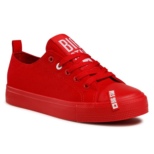 Trampki Big Star Shoes HH274677 Red 39 promocyjna cena eobuwie.pl
