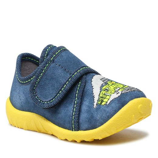 Kapcie Superfit 1-009254-8070 Blau Superfit 18 okazja eobuwie.pl
