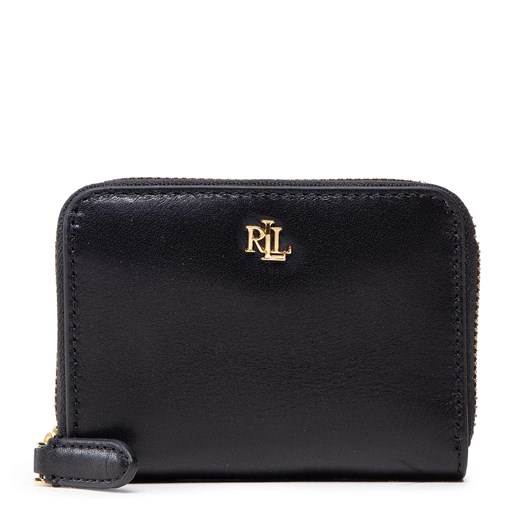 Mały Portfel Damski Lauren Ralph Lauren Sm Zip Wallet 432876729003 Black one size eobuwie.pl wyprzedaż