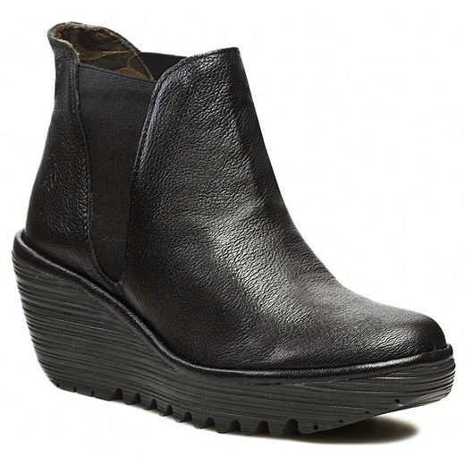 Botki Fly London Yoss P500431000 Black Fly London 40 okazyjna cena eobuwie.pl