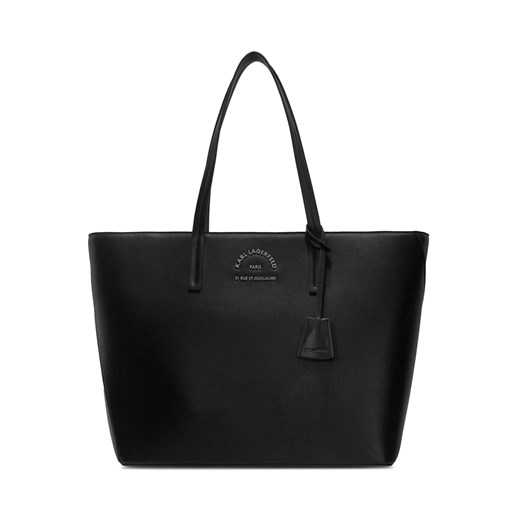 Torebka KARL LAGERFELD 240W3107 Black ze sklepu eobuwie.pl w kategorii Torby Shopper bag - zdjęcie 166832984