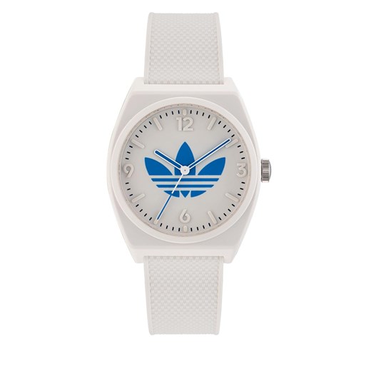 Zegarek adidas Originals Project Two Watch AOST23048 Biały ze sklepu eobuwie.pl w kategorii Zegarki - zdjęcie 166834044