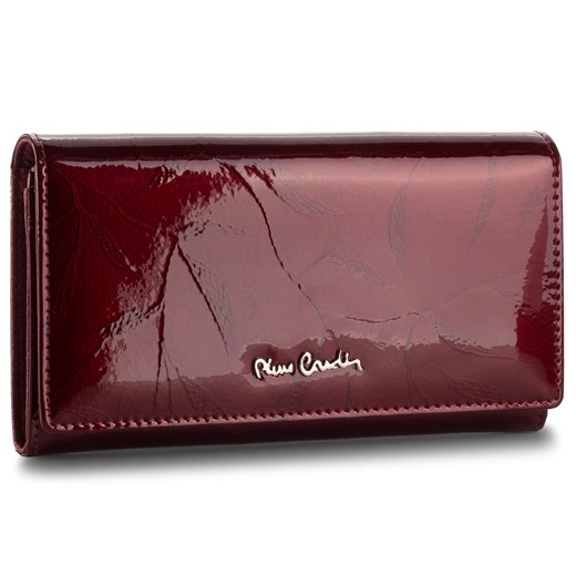 Duży Portfel Damski Pierre Cardin 02 LEAF 114 Bordo 19152 Pierre Cardin one size promocja eobuwie.pl