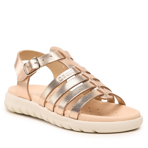 Sandały Geox J Sandal Soleima Gir J35GSB000CFC7018 S Copper Geox 35 eobuwie.pl