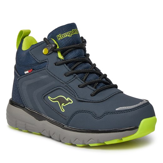Trzewiki KangaRoos K-TS Kimo RTX 18926-000-4054 Dk Navy/Lime Kangaroos 32 okazja eobuwie.pl