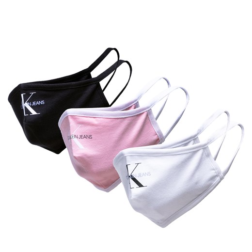 Zestaw 3 maseczek materiałowych Calvin Klein Face Cover 3-Pack K60K608838 0GL one size eobuwie.pl