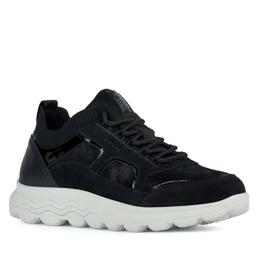 Sneakersy Geox D Spherica D26NUC 022TC C9999 Black Geox 39 wyprzedaż eobuwie.pl