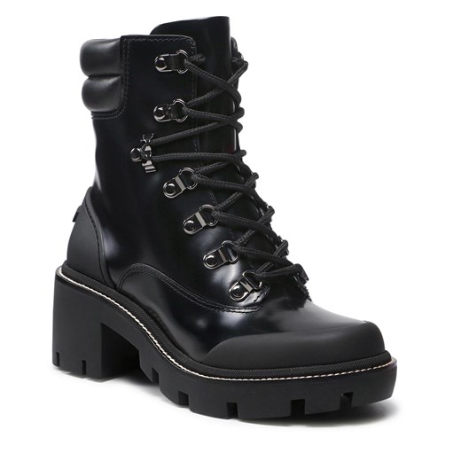 Botki Tory Burch Lug Sole Hiker Ankle Boot 85304 Perfect Black/Perfect Black 004 Tory Burch 36 wyprzedaż eobuwie.pl