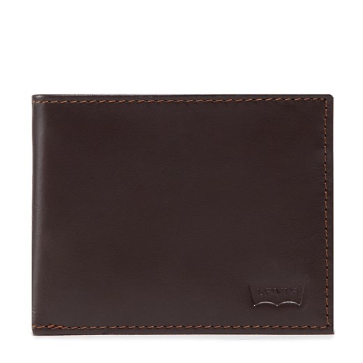 Duży Portfel Męski Levi's® 233297-0004-0029 Dark Brown one size eobuwie.pl