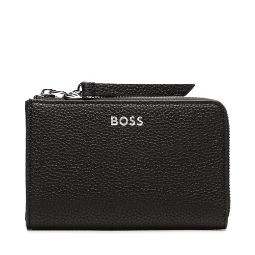 Mały Portfel Damski Boss 50499030 Black 001 ze sklepu eobuwie.pl w kategorii Portfele damskie - zdjęcie 166840321