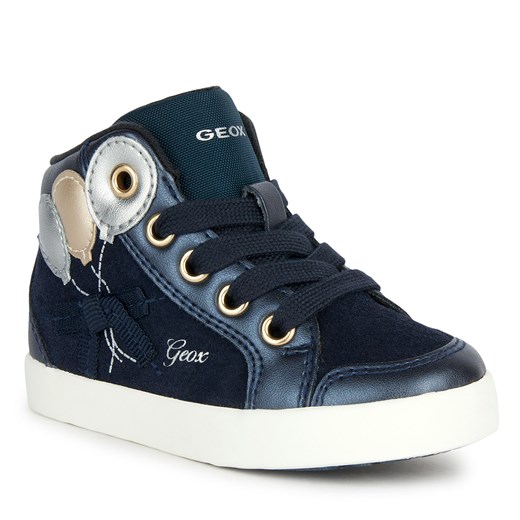 Sneakersy Geox B Kilwi Girl B36D5B 022NF C4P1W M Dk Navy/Silver Geox 21 wyprzedaż eobuwie.pl