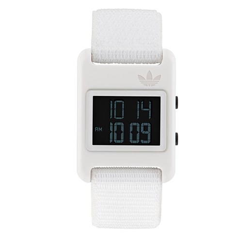 Zegarek adidas Originals Retro Pop Digital Watch AOST23064 Biały ze sklepu eobuwie.pl w kategorii Zegarki - zdjęcie 166841081