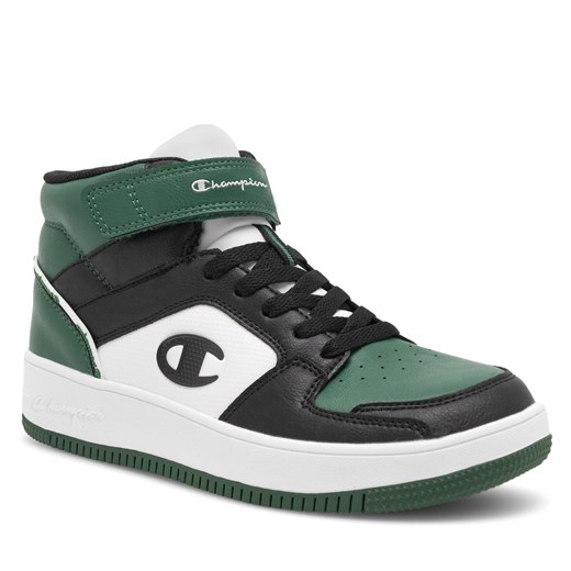 Sneakersy Champion REBOUND 2.0 MID B GS S32413-WW015 Black/Green Champion 38 1/2 eobuwie.pl