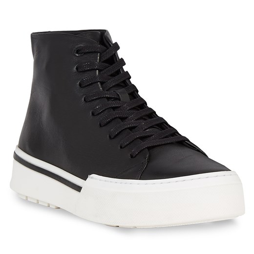 Sneakersy Calvin Klein High Top Lace Up HM0HM01165 Ck Black BEH Calvin Klein 42 eobuwie.pl